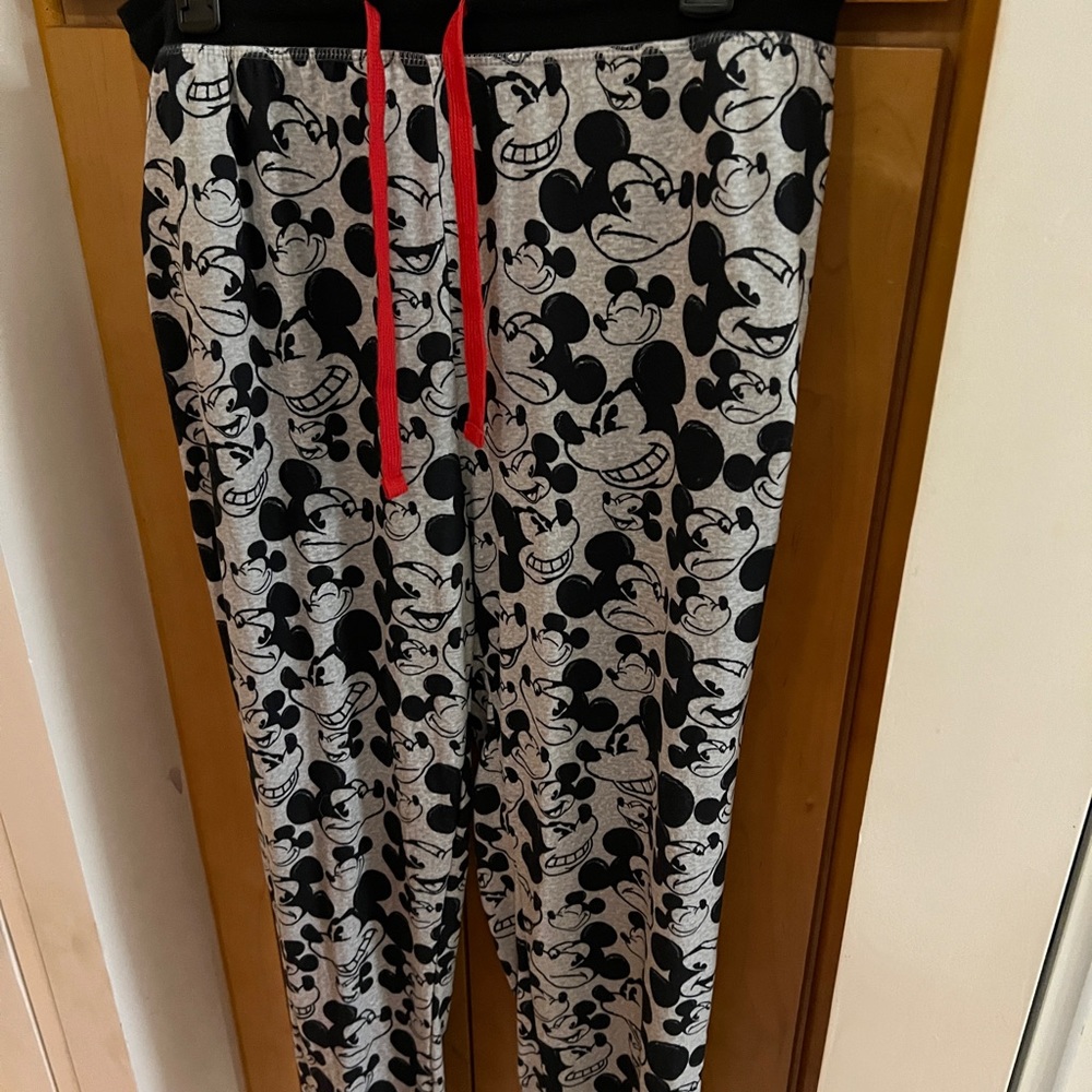 Mickey dripped out joggers